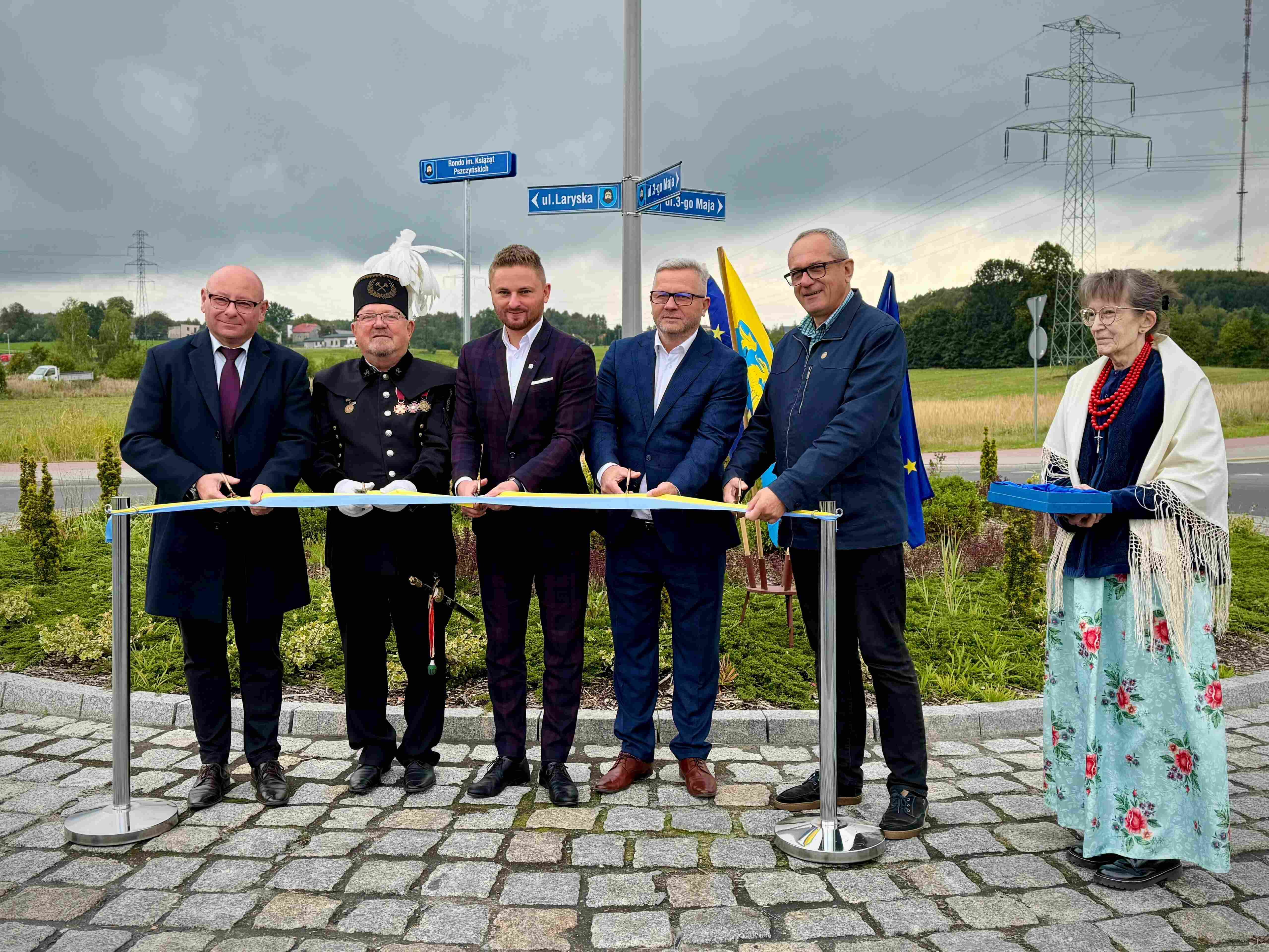 Nowe rondo w Mysłowicach nosi imię Książąt Ps